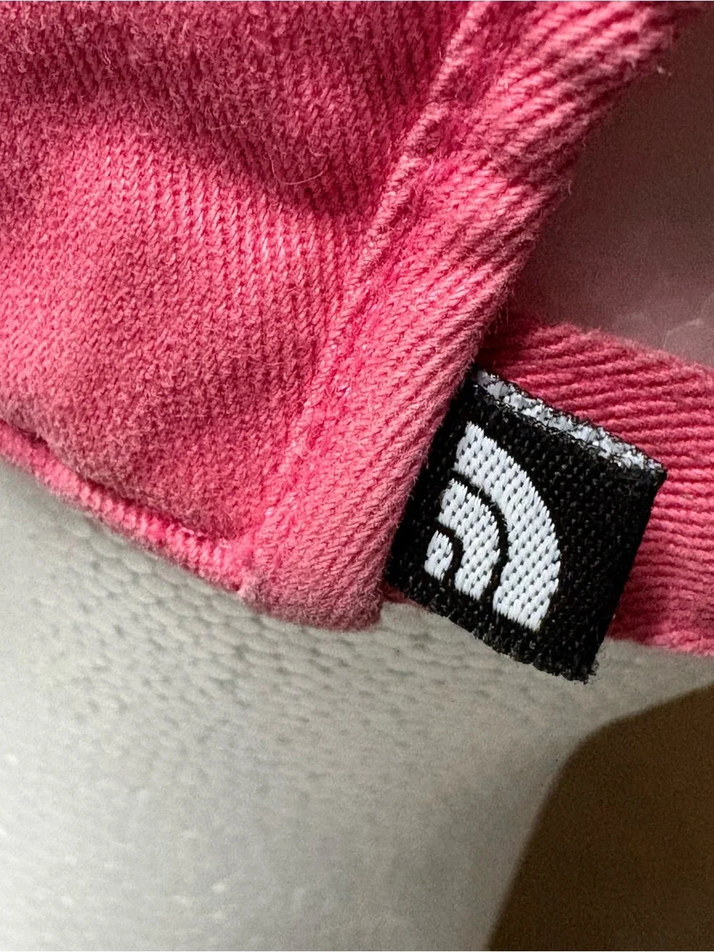 The North Face classic pink